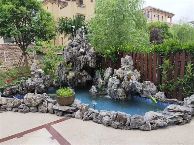 宝安别墅庭院景观设计图片